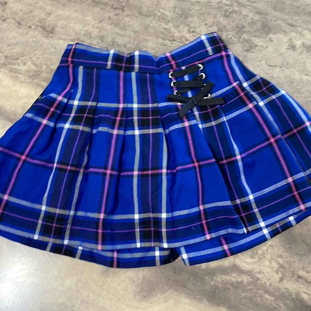 Justice girls pleated skirt